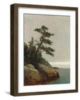 The Old Pine, Darien, Connecticut, 1872-John Frederick Kensett-Framed Giclee Print