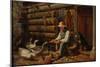 The Old Pioneer: Uncle Dan and His Pets, 1878-Arthur Fitzwilliam Tait-Mounted Giclee Print