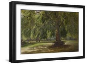 The Old Plane Tree-George Wallis-Framed Giclee Print