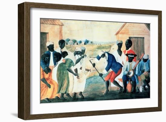 The Old Plantation, 1800-null-Framed Giclee Print