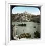 The Old Port and the Notre-Dame De La Garde Basilica, Marseilles (France), Circa 1890-1895, Image-Leon, Levy et Fils-Framed Photographic Print