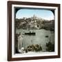 The Old Port and the Notre-Dame De La Garde Basilica, Marseilles (France), Circa 1890-1895, Image-Leon, Levy et Fils-Framed Photographic Print