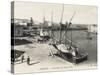 The Old Port at Bizerte, Tunisia-null-Stretched Canvas