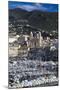 The Old Port, Elevated View of the Old Port, Bastia, Corsica, France-Walter Bibikow-Mounted Photographic Print