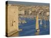 The Old Port, Marseilles, Provence, France, Europe-Bruno Morandi-Stretched Canvas