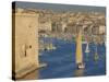 The Old Port, Marseilles, Provence, France, Europe-Bruno Morandi-Stretched Canvas