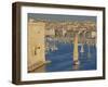 The Old Port, Marseilles, Provence, France, Europe-Bruno Morandi-Framed Photographic Print