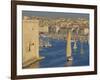 The Old Port, Marseilles, Provence, France, Europe-Bruno Morandi-Framed Photographic Print