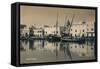 The Old Port of Bizerta, Tunisia, 1936-null-Framed Stretched Canvas