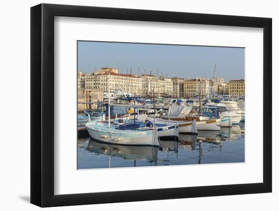 The Old Port of Marseille (Vieux Port) in Marseille, Bouches-Du-Rhone, Provence-Chris Hepburn-Framed Photographic Print