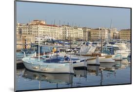 The Old Port of Marseille (Vieux Port) in Marseille, Bouches-Du-Rhone, Provence-Chris Hepburn-Mounted Photographic Print