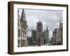 The Old Post Office on the Left, St. Nickolas Church and the Belfry Beyond, Ghent, Belgium, Europe-James Emmerson-Framed Photographic Print