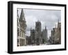 The Old Post Office on the Left, St. Nickolas Church and the Belfry Beyond, Ghent, Belgium, Europe-James Emmerson-Framed Photographic Print