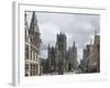 The Old Post Office on the Left, St. Nickolas Church and the Belfry Beyond, Ghent, Belgium, Europe-James Emmerson-Framed Photographic Print