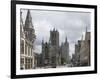 The Old Post Office on the Left, St. Nickolas Church and the Belfry Beyond, Ghent, Belgium, Europe-James Emmerson-Framed Photographic Print