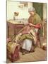 The Old Quilt-Walter Langley-Mounted Giclee Print