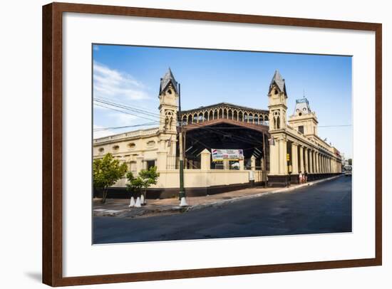 The Old Railway Station of Asuncion, Paraguay, South America-Michael Runkel-Framed Photographic Print