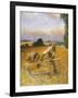 The Old Reaper, 1909 (Oil on Canvas)-George Clausen-Framed Giclee Print