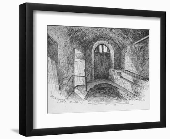 'The Old Roman Bath Stand', 1890-Hume Nisbet-Framed Giclee Print