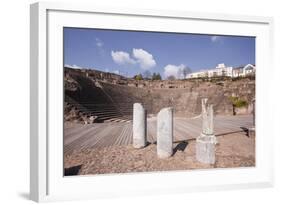 The Old Roman Theatre of Fourviere in the City of Lyon, Rhone-Alpes, France, Europe-Julian Elliott-Framed Photographic Print