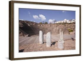 The Old Roman Theatre of Fourviere in the City of Lyon, Rhone-Alpes, France, Europe-Julian Elliott-Framed Photographic Print