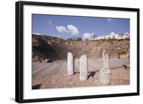 The Old Roman Theatre of Fourviere in the City of Lyon, Rhone-Alpes, France, Europe-Julian Elliott-Framed Photographic Print