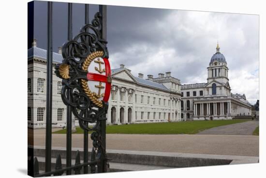 The Old Royal Naval College, Greenwich, London, England, United Kingdom, Europe-Charlie Harding-Stretched Canvas