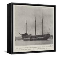 The Old Royal Yacht Royal George, to Be Broken Up or Sold-null-Framed Stretched Canvas