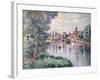 The Old Samois, c.1900-Armand Guillaumin-Framed Giclee Print