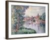 The Old Samois, c.1900-Armand Guillaumin-Framed Giclee Print