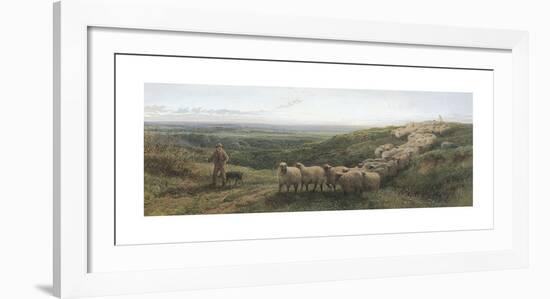 The Old Sheep Trail-George Shalders-Framed Premium Giclee Print