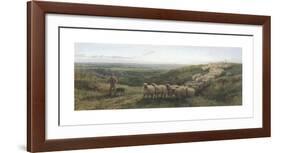 The Old Sheep Trail-George Shalders-Framed Premium Giclee Print