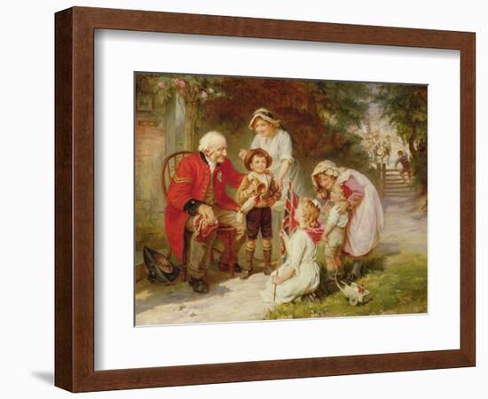 The Old Soldier-Frederick Morgan-Framed Giclee Print