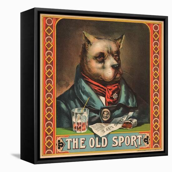 The Old Sport-null-Framed Stretched Canvas