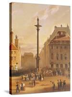 The Old Square-Marcin Zaleski-Stretched Canvas