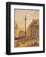 The Old Square-Marcin Zaleski-Framed Giclee Print