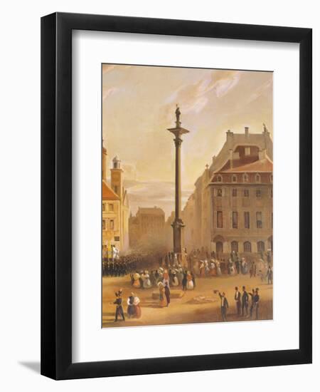 The Old Square-Marcin Zaleski-Framed Giclee Print