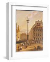 The Old Square-Marcin Zaleski-Framed Giclee Print
