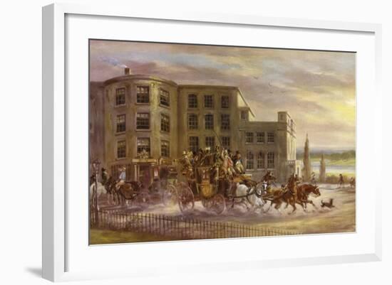 The Old Star and Garter, Richmond Hill-J.C. Maggs-Framed Giclee Print