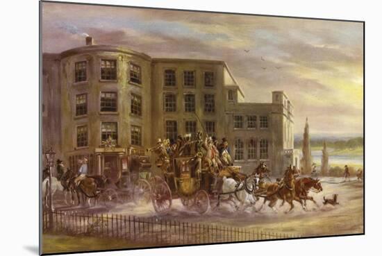 The Old Star and Garter, Richmond Hill-J.C. Maggs-Mounted Giclee Print