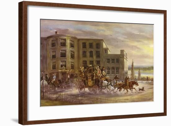 The Old Star and Garter, Richmond Hill-J.C. Maggs-Framed Giclee Print