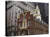 The Old State House, Built in 1713, Boston, Massachusetts, New England, USA-Amanda Hall-Stretched Canvas
