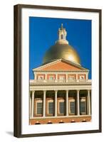 The Old State House for the Commonwealth of Massachusetts, State Capitol Building, Boston, Mass.-null-Framed Photographic Print