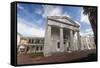 The Old State House Museum Exterior, Little Rock, Arkansas, USA-Walter Bibikow-Framed Stretched Canvas