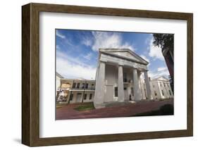 The Old State House Museum Exterior, Little Rock, Arkansas, USA-Walter Bibikow-Framed Photographic Print