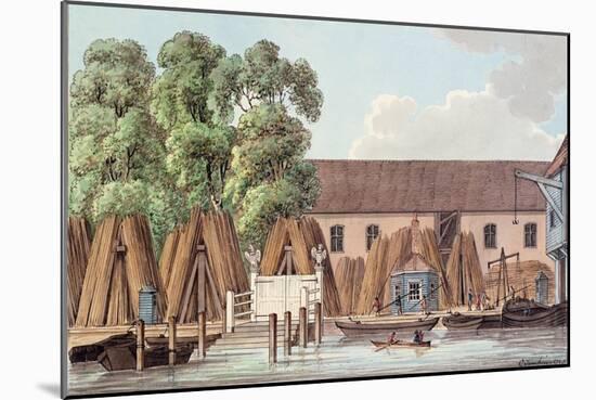 The Old Steel Yard, 1798-Charles Tomkins-Mounted Giclee Print