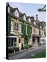 The Old Stocks Hotel, Stow-On-The-Wold, Gloucestershire, the Cotswolds, England-Roy Rainford-Stretched Canvas