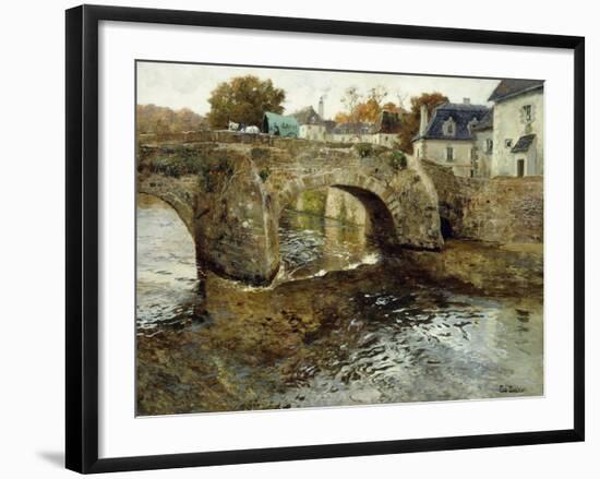 The Old Stone Bridge-Fritz Thaulow-Framed Giclee Print