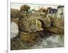 The Old Stone Bridge-Fritz Thaulow-Framed Giclee Print