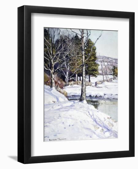 The Old Stone Wall-George Gardner Symons-Framed Giclee Print